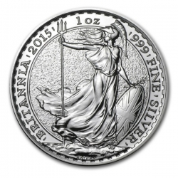 Stříbrná mince 1 Oz Britannia