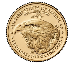 Zlatá mince 1/10 Oz American Eagle