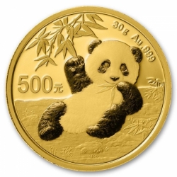 Zlatá mince 30g Panda