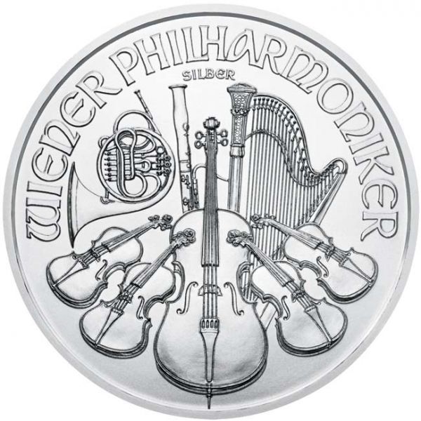 Stříbrná mince 1 Oz Wiener Philharmoniker