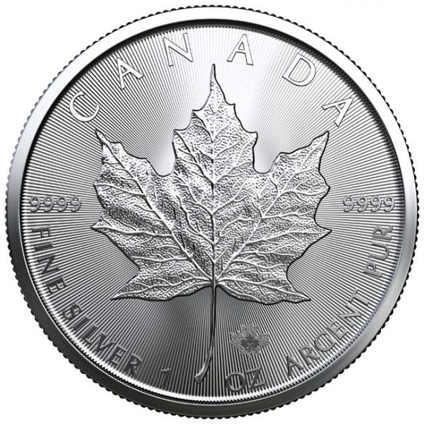 Stříbrná mince 1 Oz Maple Leaf